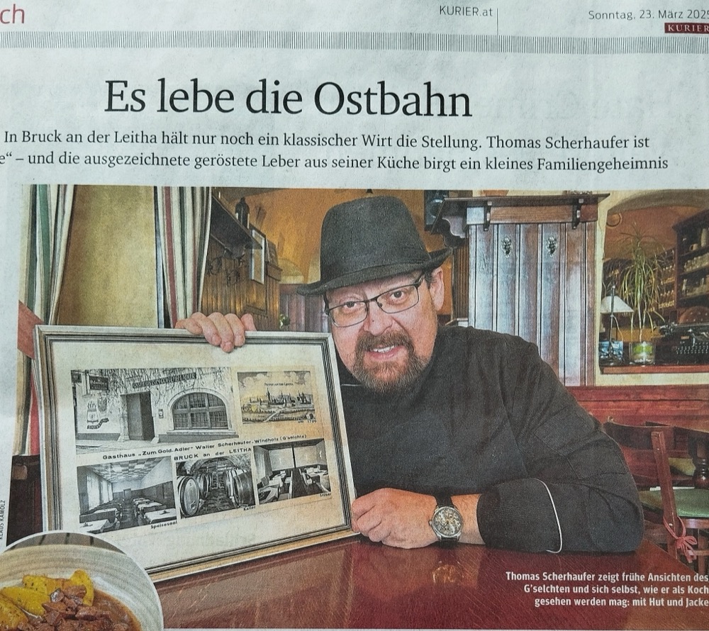 Mit großer Freude heute im KURIER gelesen!