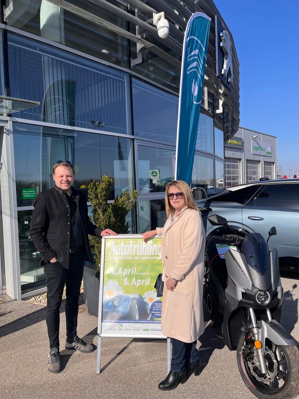 Unsere Autohäuser haben sich heute rausgeputzt zum Brucker Autofrühling.