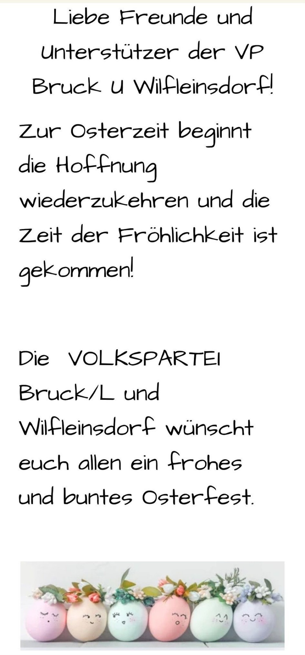 Happy Easter und schöne Feiertage!