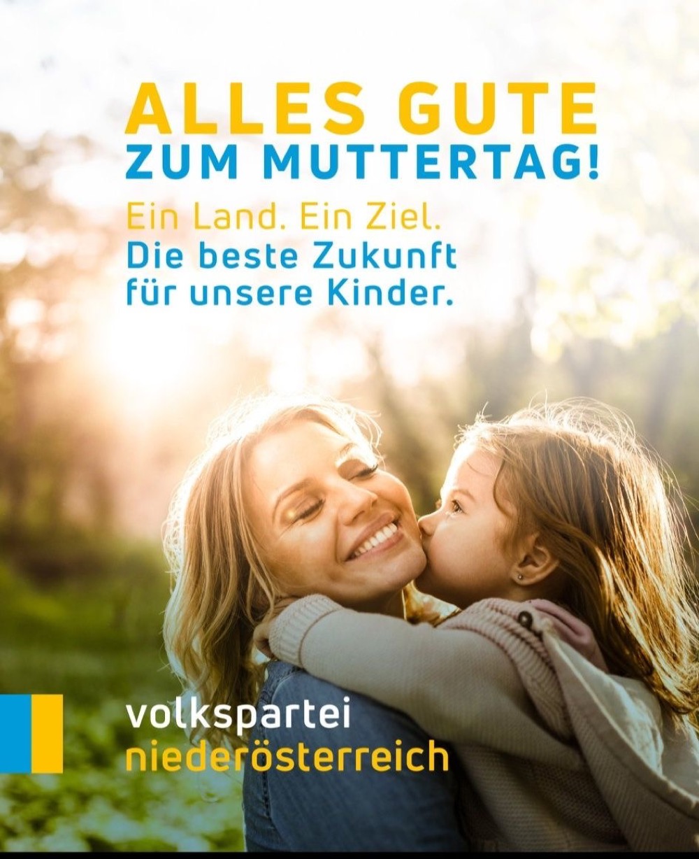 Die VP Bruck wünscht allen Müttern einen sonnigen Festtag, viele liebe Gesichter ringsherum und l...