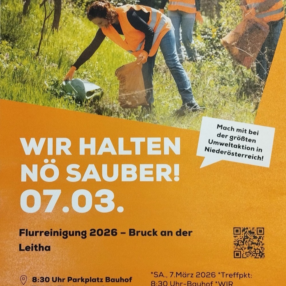 Gemeinsam für ein sauberes Bruck: Einladung zum großen Frühjahrsputz!