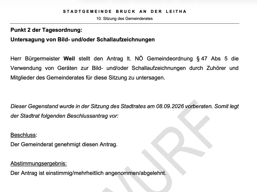 Fahrplan der SPÖ-Stadtregierung der letzten 18 Monate