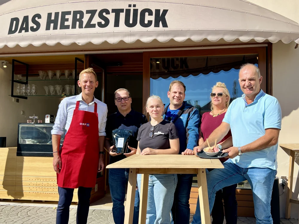 Tag des Kaffees: ORF Niederösterreich lud ins „Herzstück“ nach Bruck an der Leitha